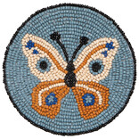 Danica Aurora Beaded Coasters Set of 4