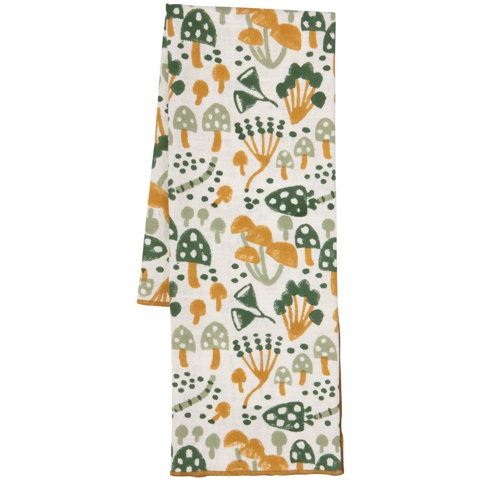 Danica Wildgrove Block Print Dishtowel