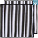 Danica Black Recycled Microfibre Dishcloths Set of 2