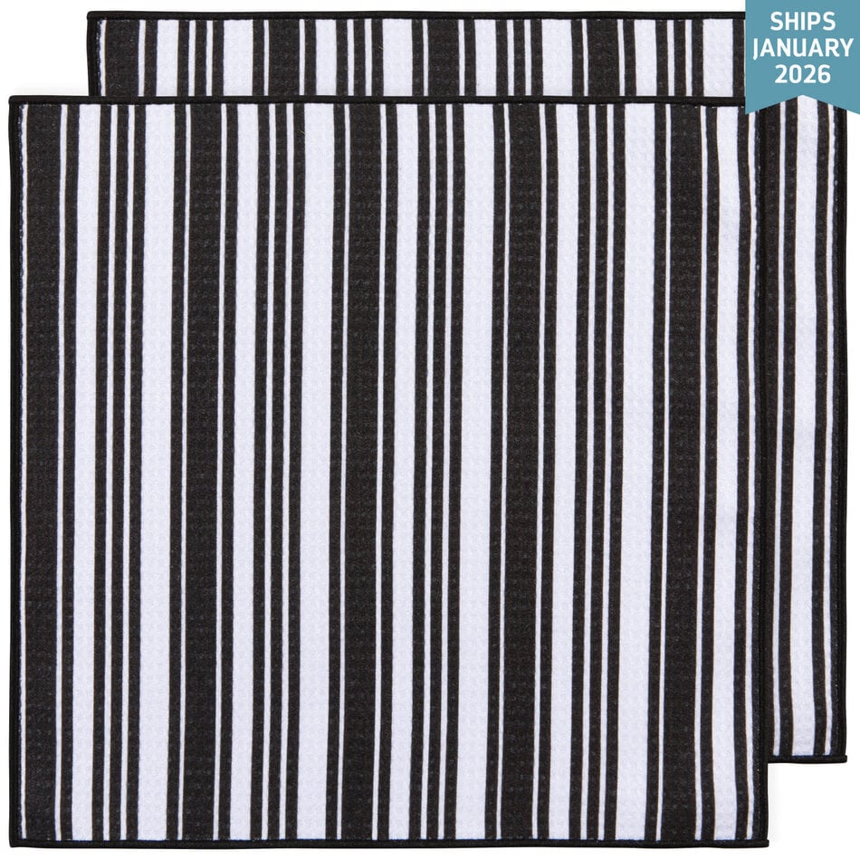 Danica Black Recycled Microfibre Dishcloths Set of 2