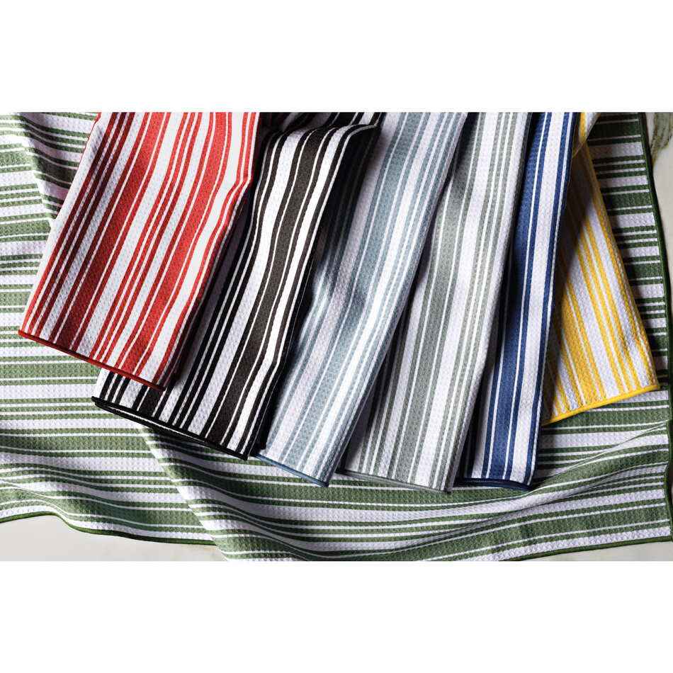 Danica Black Recycled Microfibre Dishtowel