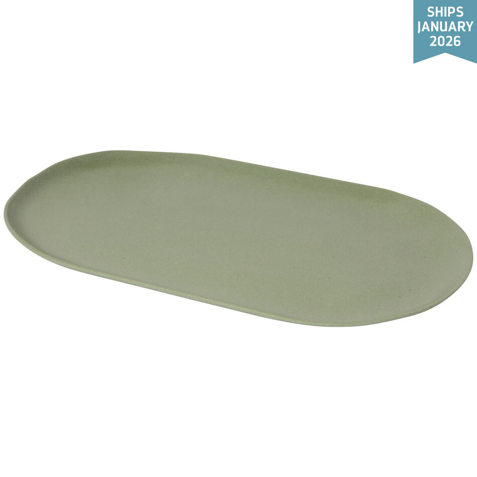 Danica Fresco Melamine Serving Platter - Moss