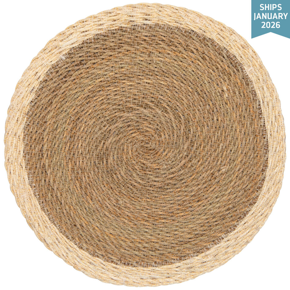 Danica White Border Seagrass Placemat