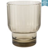 Danica Acrylic Fluted DOF Glass - Olive Green