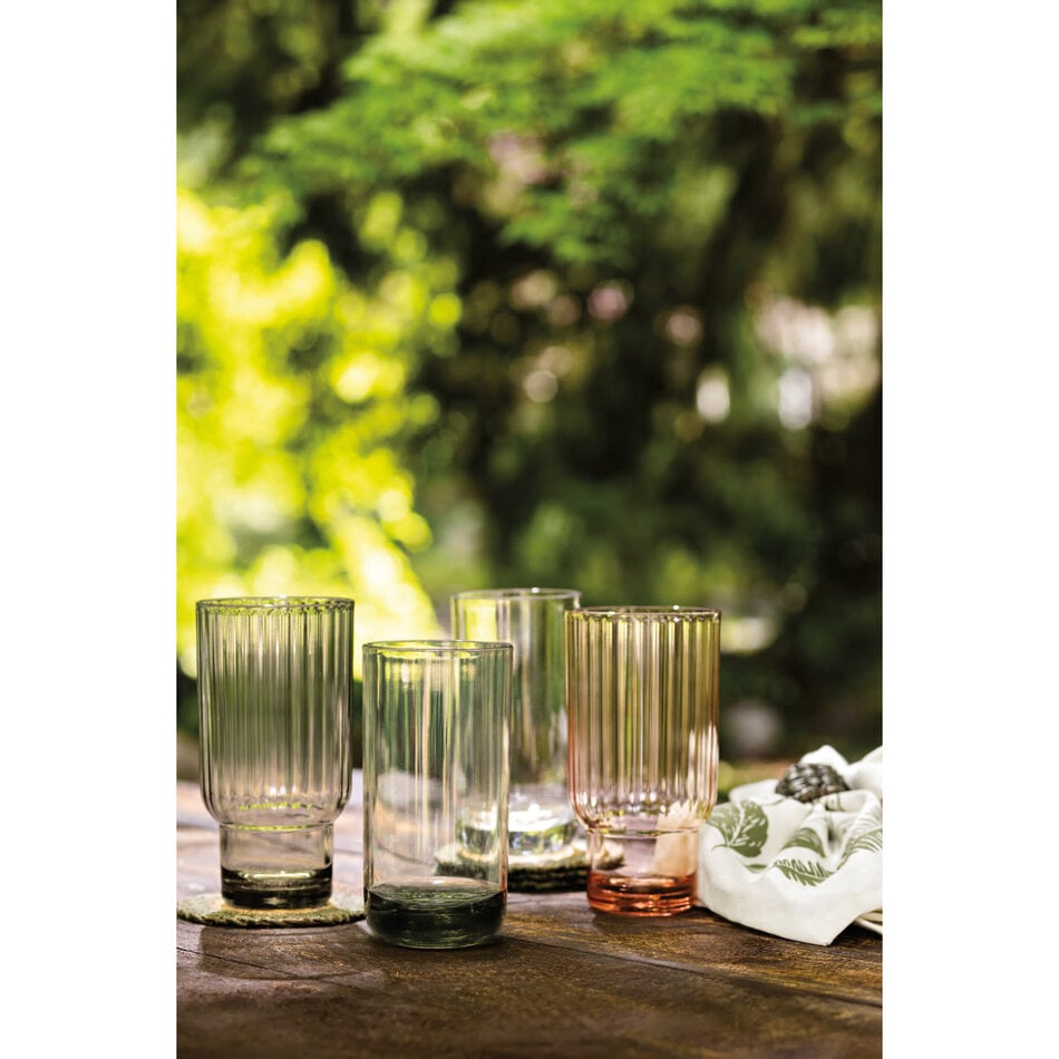 Danica Acrylic Highball Glass - Verdant Green