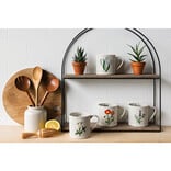 Danica Poppy Embossed Mug