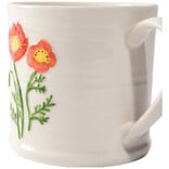 Danica Poppy Embossed Mug