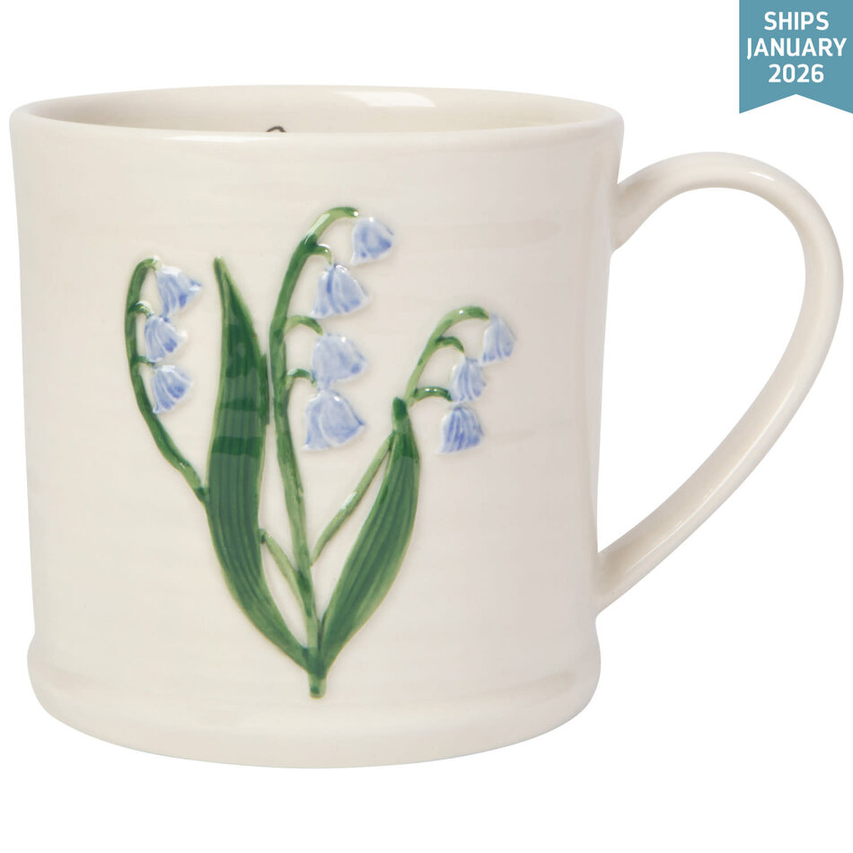 Danica Bluebell Embossed Mug