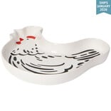 Danica Chicken Shaped Tray