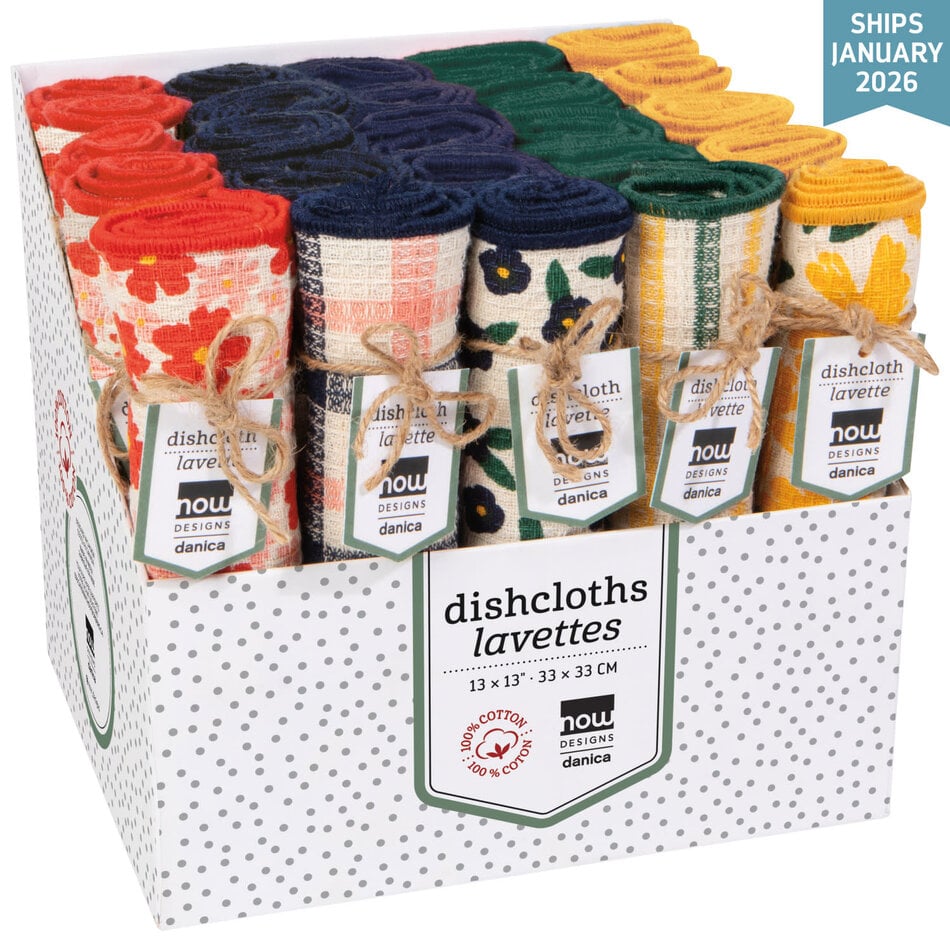 Danica Full Bloom Dishcloth