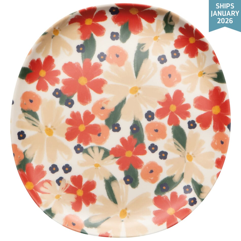 Danica Full Bloom Melamine Side Plate