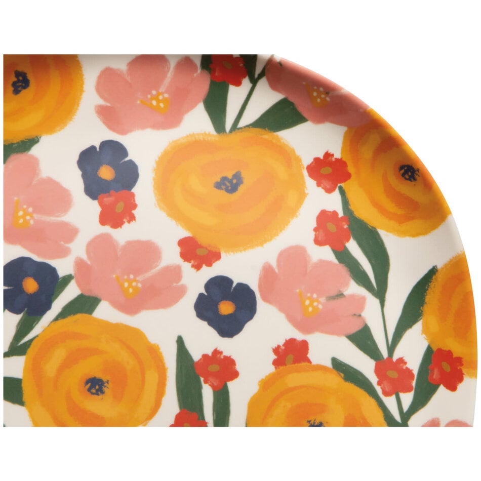Danica Full Bloom Melamine Dinner Plate