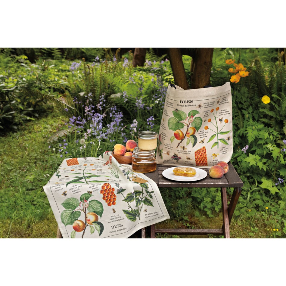 Danica Bee Varieties Fine Print Dishtowel