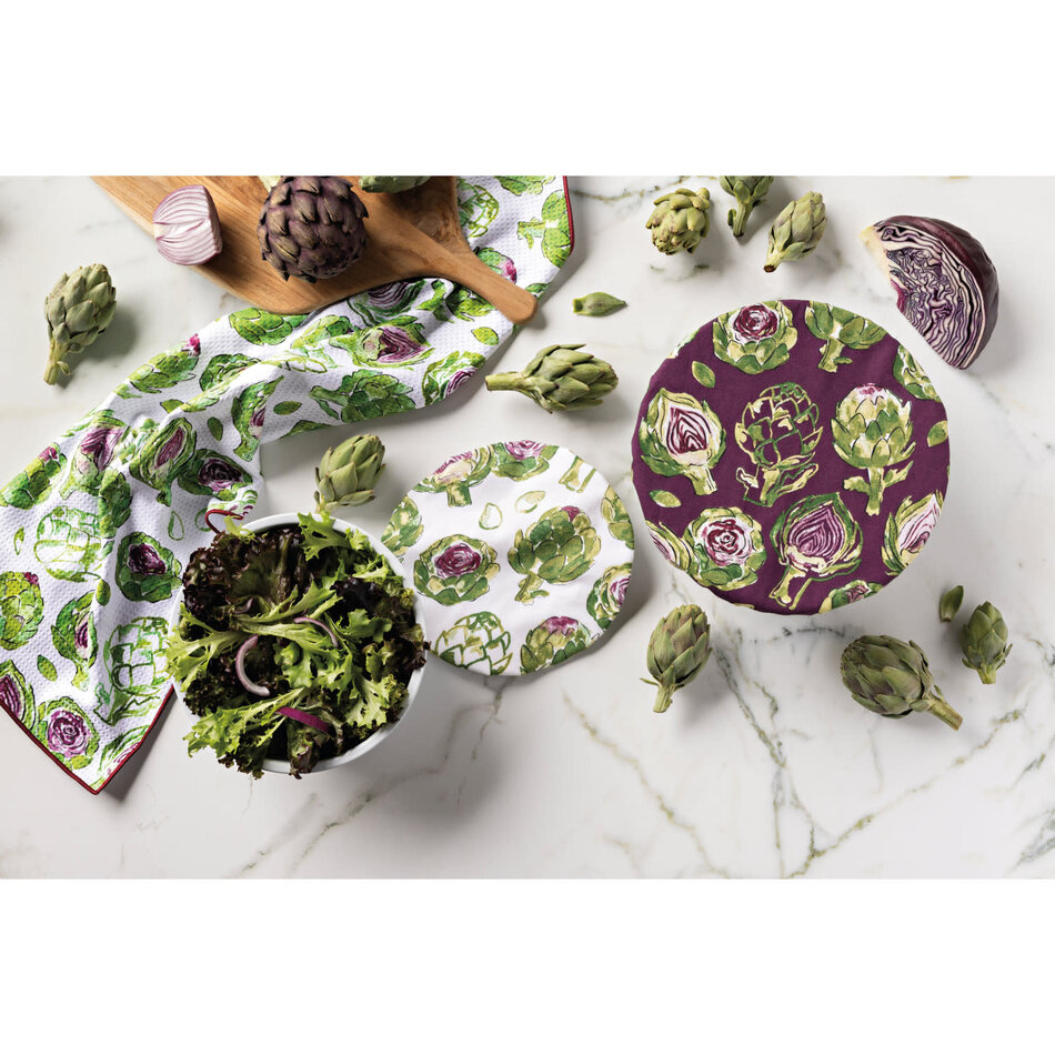 Danica Artichoke Bowl Covers Set of 2