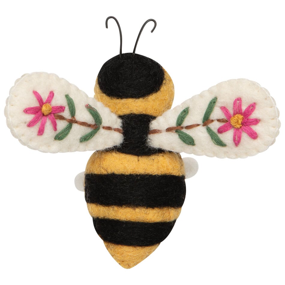 Danica Bee Garden Felt Napkin Ring
