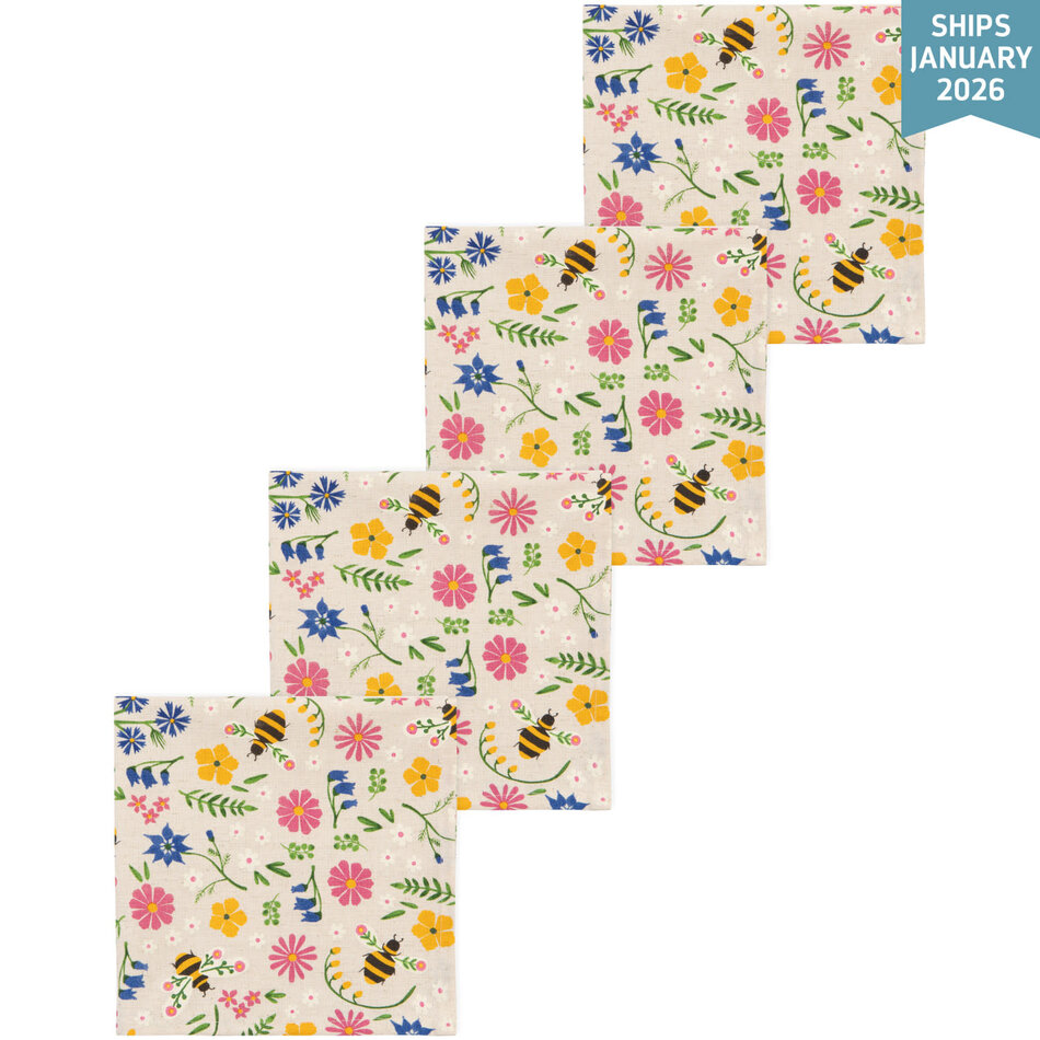 Danica Bee Garden Napkins Set of 4