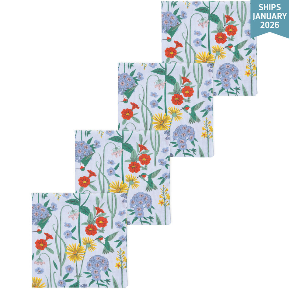 Danica Hummingbird Napkins Set of 4