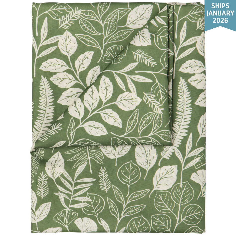 Danica Fern & Frond Round Tablecloth 60 inch