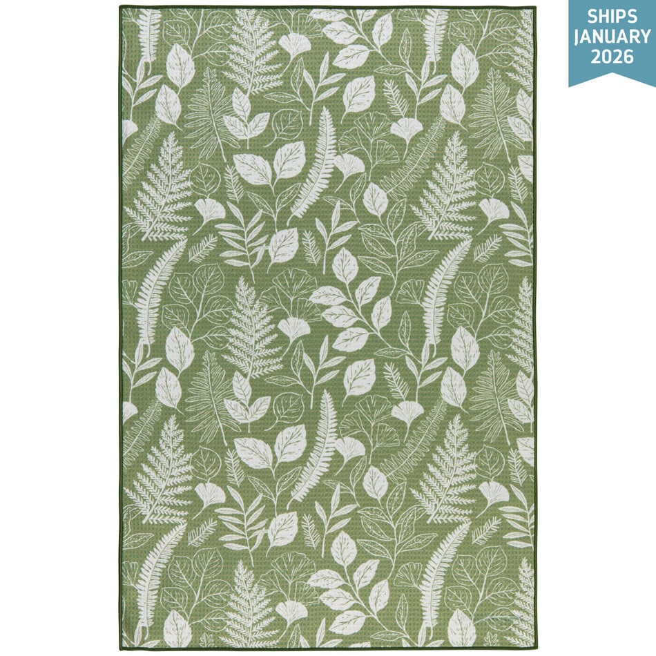 Danica Fern & Frond Recycled Microfibre Dishtowel