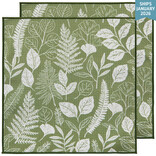 Danica Fern & Frond Recycled Microfibre Dishcloths Set of 2