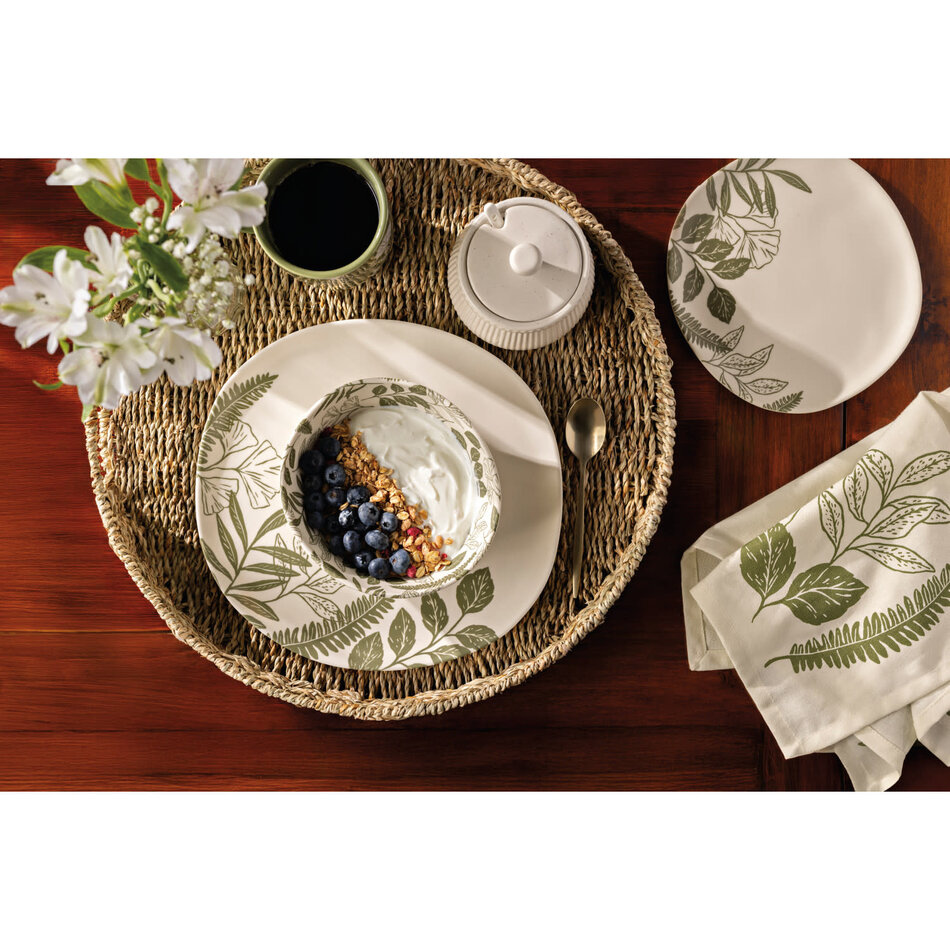 Danica Fern & Frond Melamine Side Plate