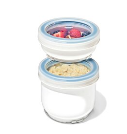 OXO Prep & Go Large Duo Snack Containers