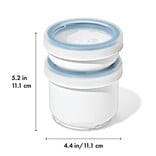 OXO Prep & Go Large Duo Snack Containers
