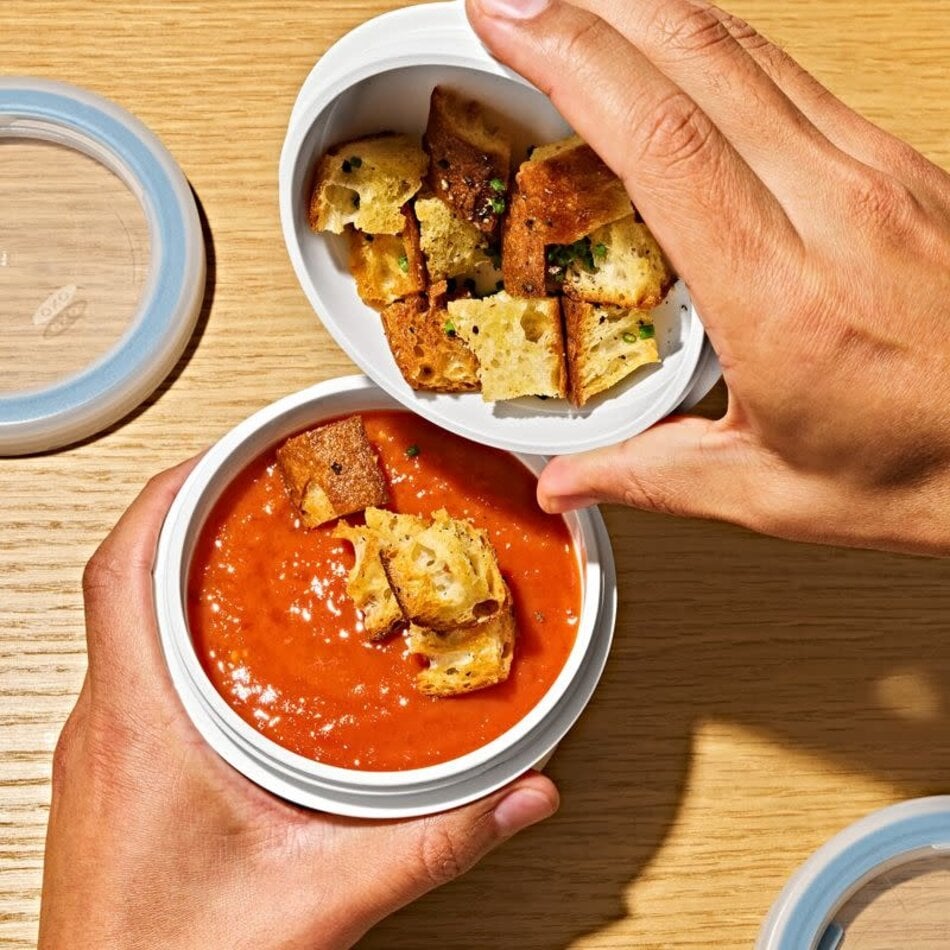 OXO Prep & Go Large Duo Snack Containers