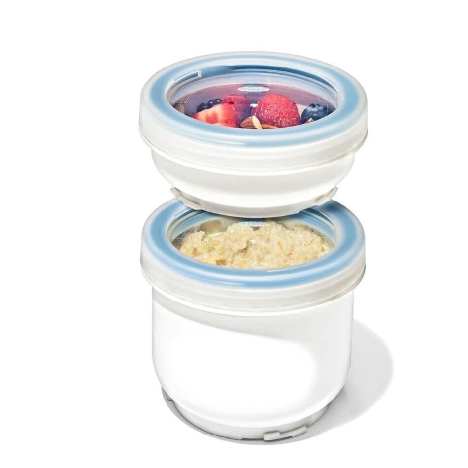 OXO Prep & Go Large Duo Snack Containers