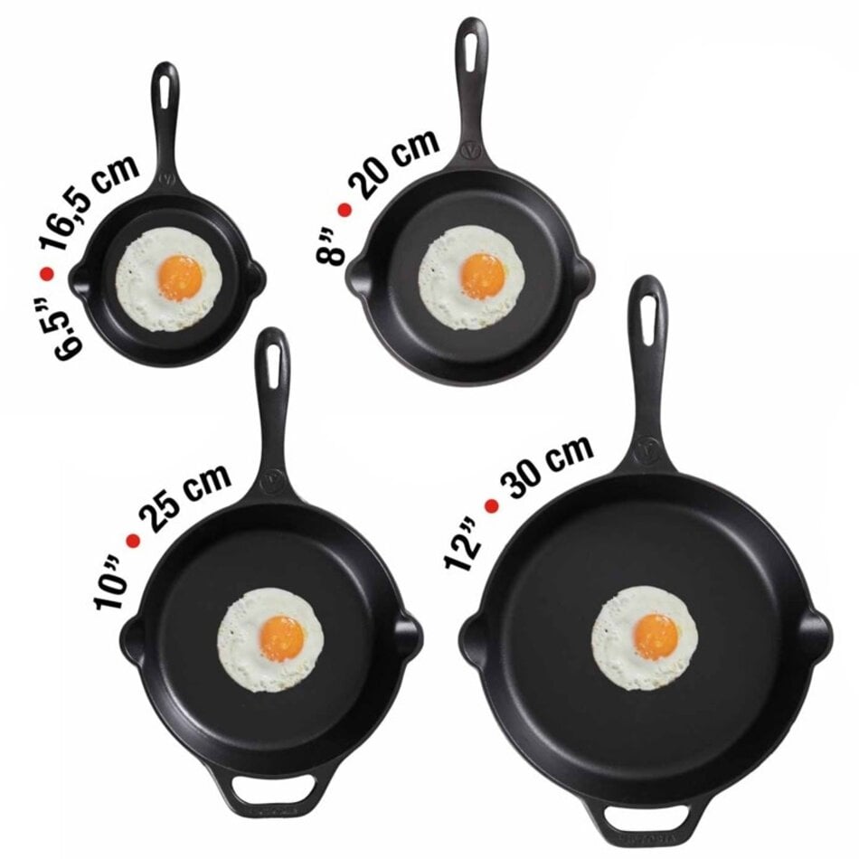 Victoria Cast Iron Skillet, 6.5"