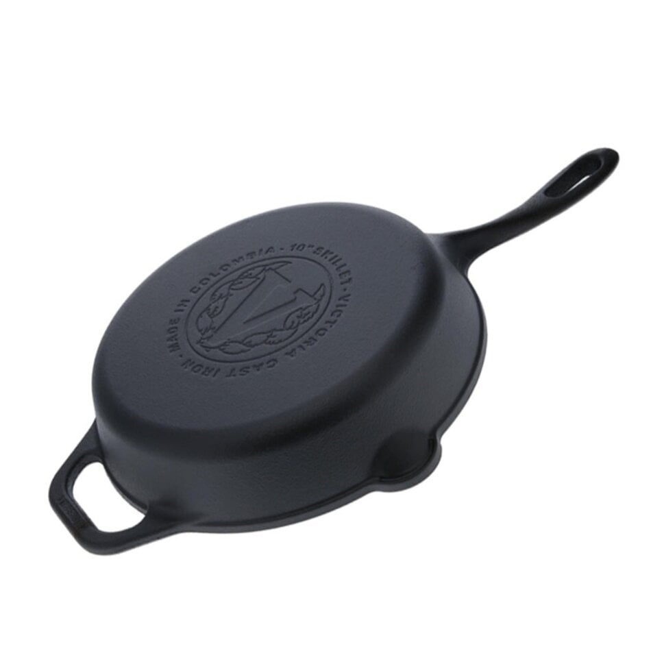 Victoria Cast Iron Skillet, 10"