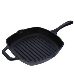 Victoria Cast Iron Grill Pan, 10"