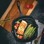 Victoria Cast Iron Grill Pan, 10"