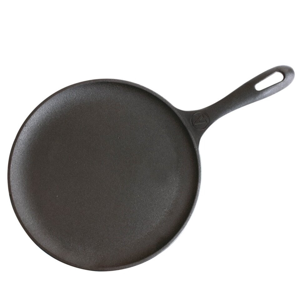 Victoria Cast Iron Crepe Pan, 10.5"