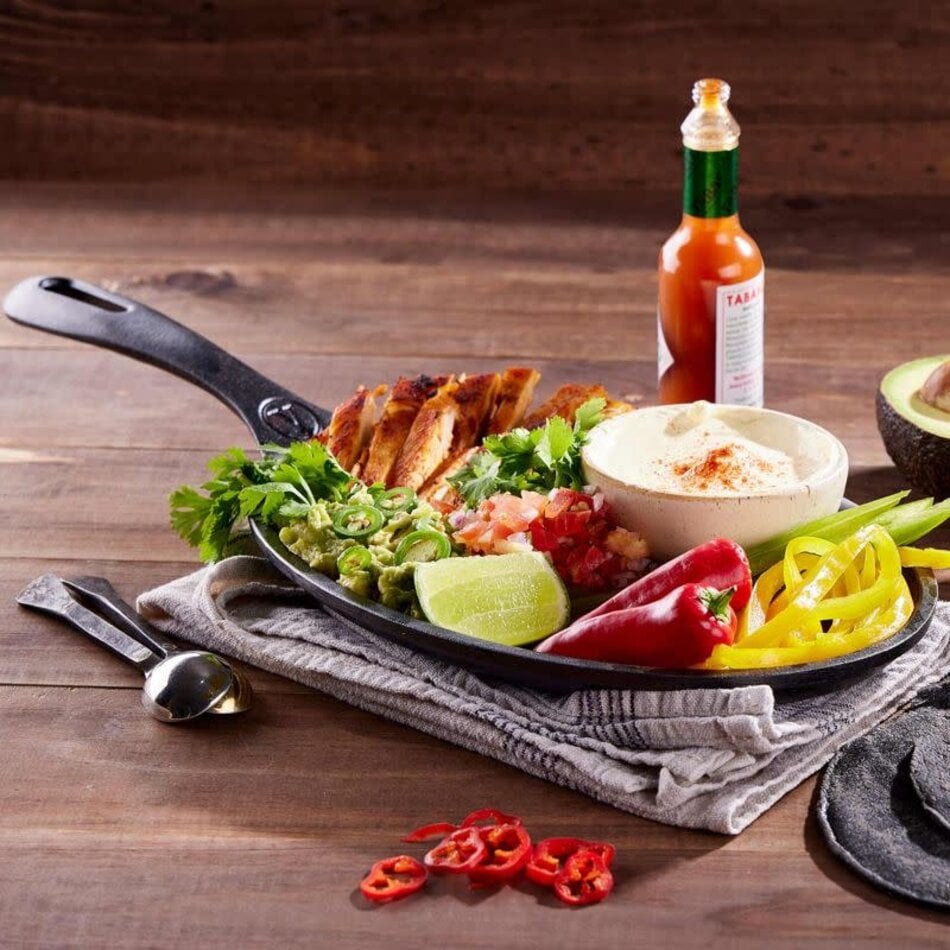 Victoria Cast Iron Fajita Skillet