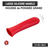 Victoria Large Silicone Handle