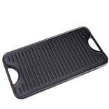 Victoria Reversible Cast Iron Griddle - 47 x 25 cm