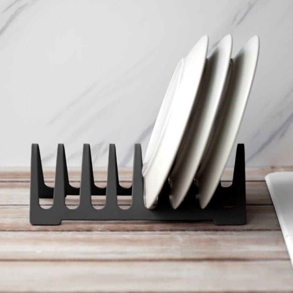 Dish Rack and Draining Mat Set, 2pcs