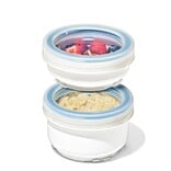 OXO Prep & Go Small Duo Snack Containers