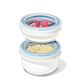 OXO Prep & Go Small Duo Snack Containers