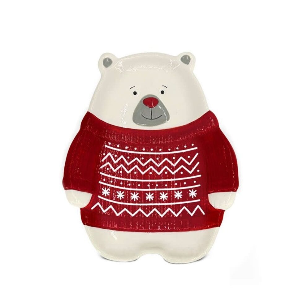 Polar Bear Sweater Plate