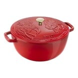 Staub Horse Cocotte, Red