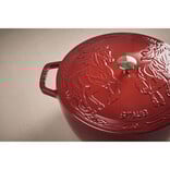 Staub Horse Cocotte, Red