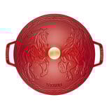 Staub Horse Cocotte, Red