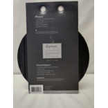 Cast Iron Flat Grill Press Round 8"