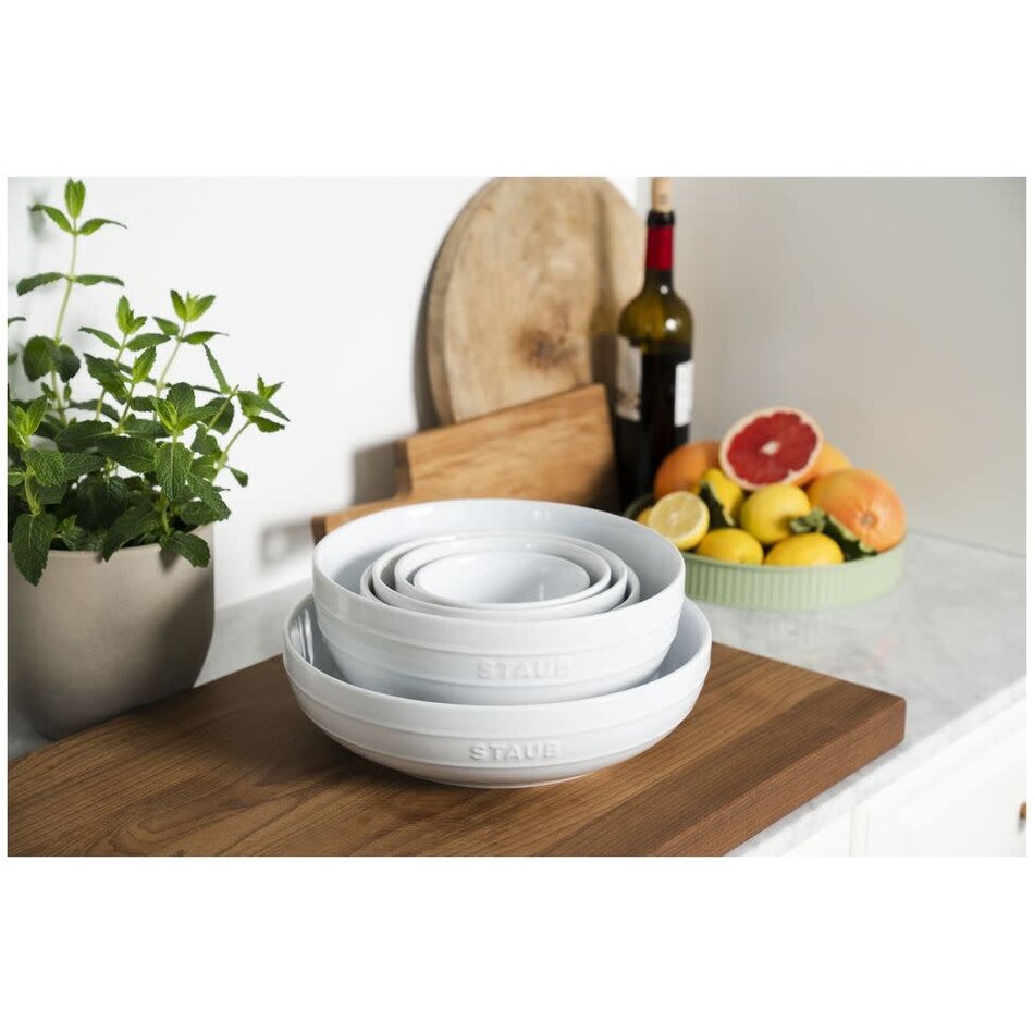 Staub 28cm Bowl - White