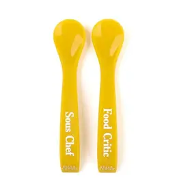 Bella Tunno Sous Chef/Food Critic Kid's Spoon Set
