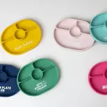 Bella Tunno Give Peas a Chance Kid's Wonder Plate