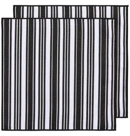 Danica Black Recycled Microfibre Dishcloths Set of 2