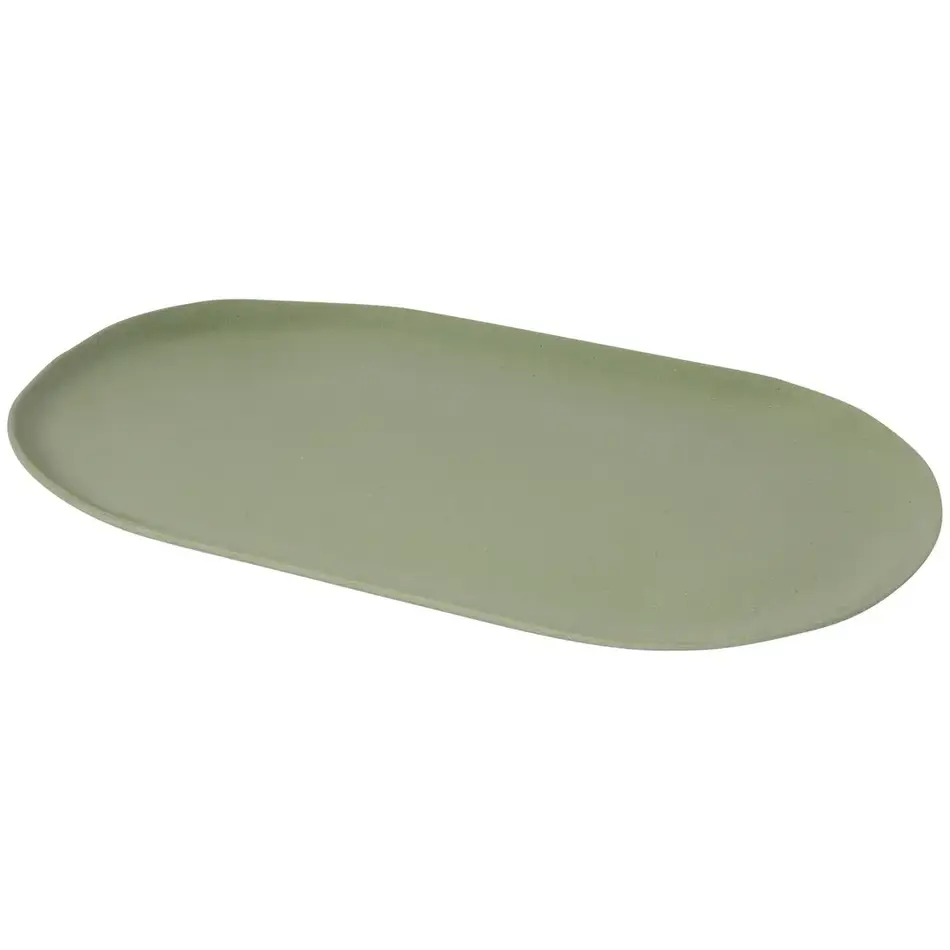 Danica Fresco Melamine Serving Platter - Moss